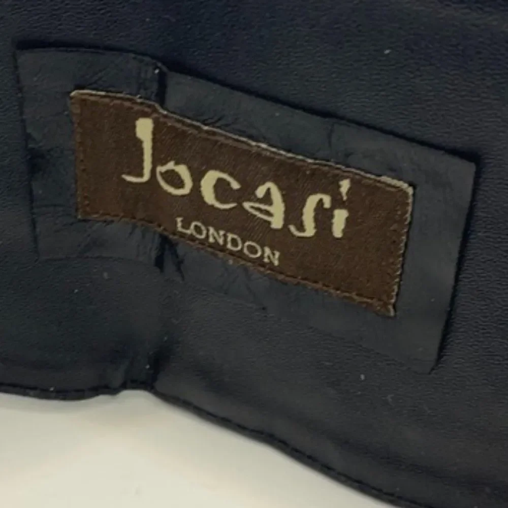 Jocasi London Vintage 80's Gator Print Wide Black Belt